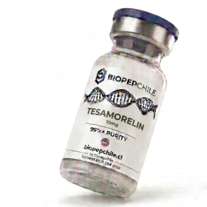 Tesamorelina · 10 mg Análogo de GHRH · Secretagogo de GH